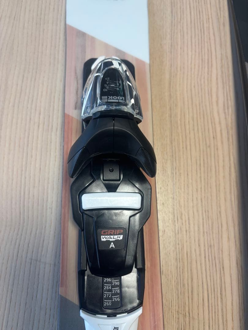 ZUMA krüz スキー板 99cm LOOKビンディング付　収納ケース付