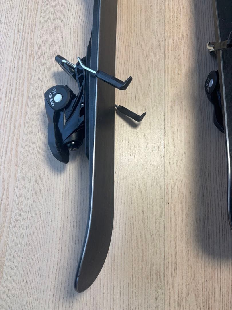 ZUMA krüz スキー板 99cm LOOKビンディング付　収納ケース付