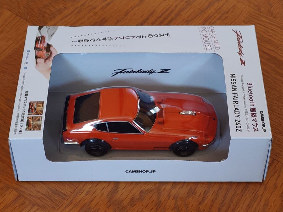 限定　フェアレディZ オレンジ マウス　ワイヤレス Bluetooth 無線