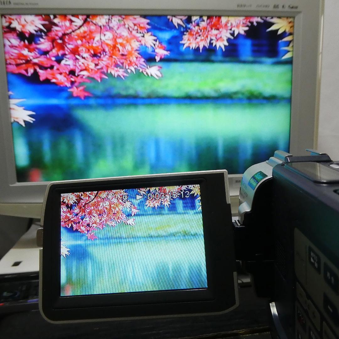 動作品 ソニーDCR-TRV17 MiniDV ビデオカメラ DVDダビングに