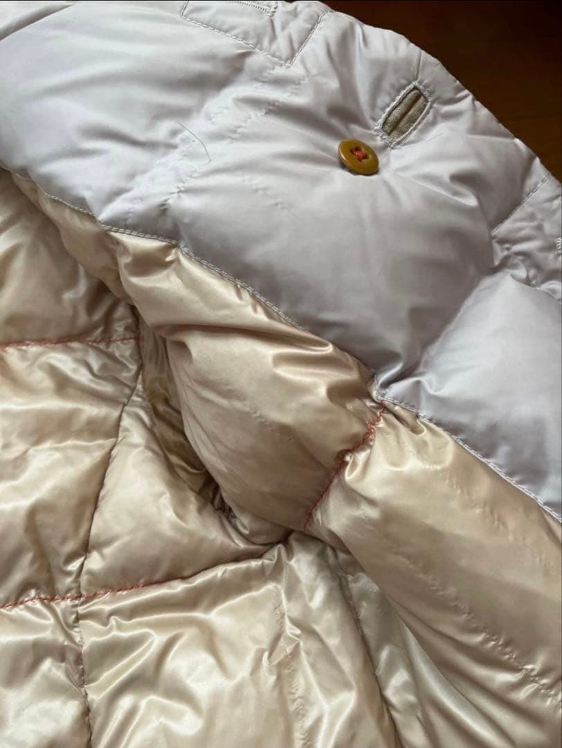 美品 パラスパレス ボリュームカラーダウン サイズ2 ベージュ