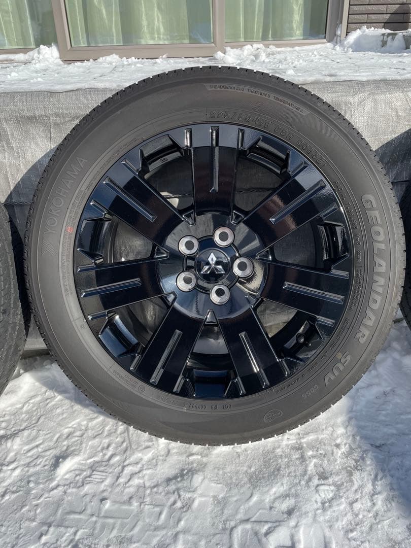 デリカD5 シャモニー　18インチホイールセット