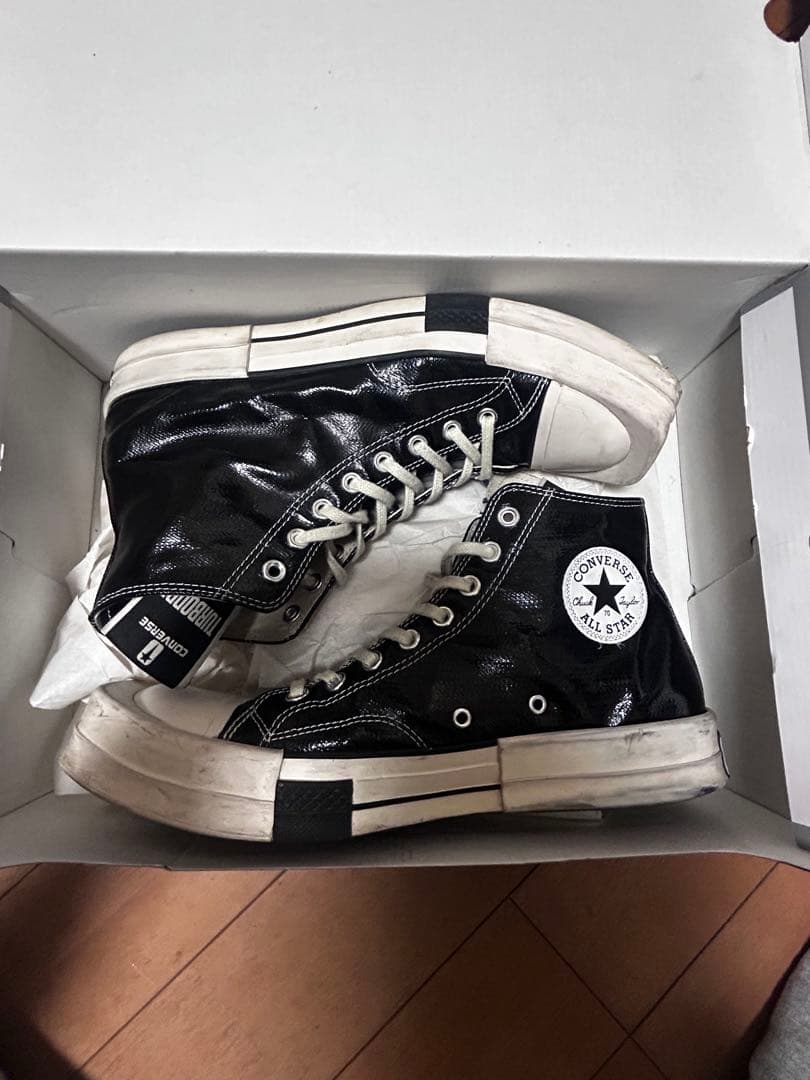 DRKSHDW Rick OwensコンバースTURBODRK HI CT70