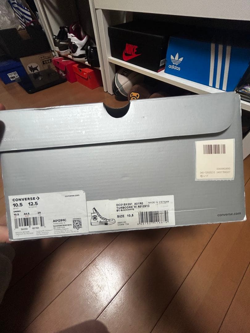 DRKSHDW Rick OwensコンバースTURBODRK HI CT70