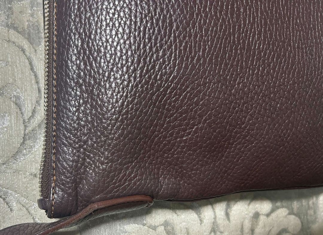 LOEWE ダークブラウン ショルダーバッグ