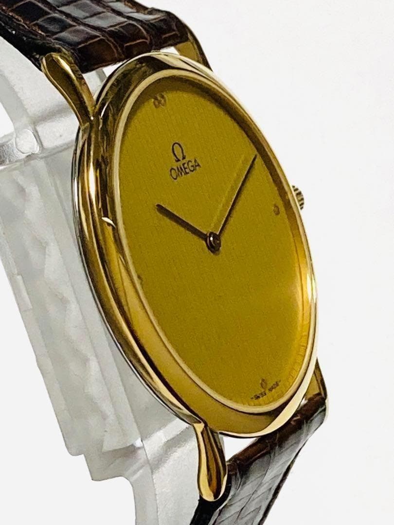 『極美品』　OMEGA オメガ　ベルト純正　ボーイズサイズ　男女兼用　腕時計