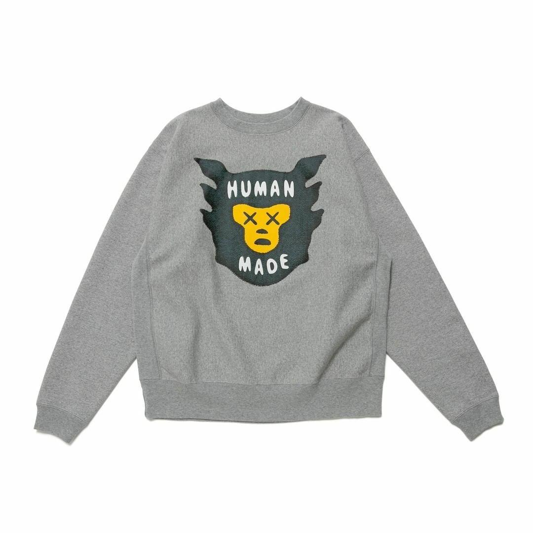 HUMAN MADE × kaws グレー スウェット XL