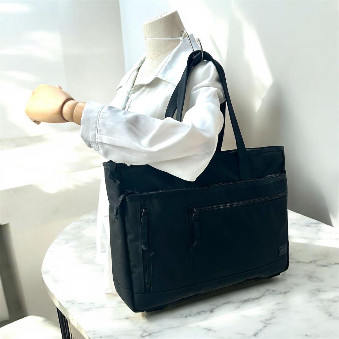 【未使用級】PORTER インタラクティブ トートバッグ メンズ 黒