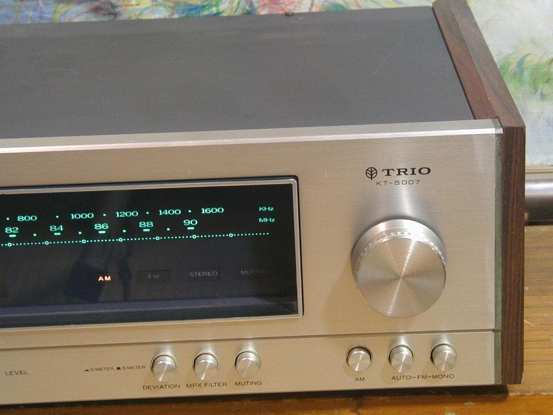 ★TRIO KT-5007 FM/AMチューナー。トリオ　ケンウッド