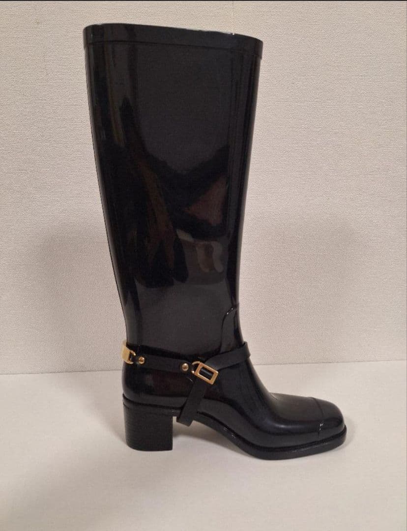 ◎最終セール　極美品【JIMMY CHOO】ブラック長靴 38