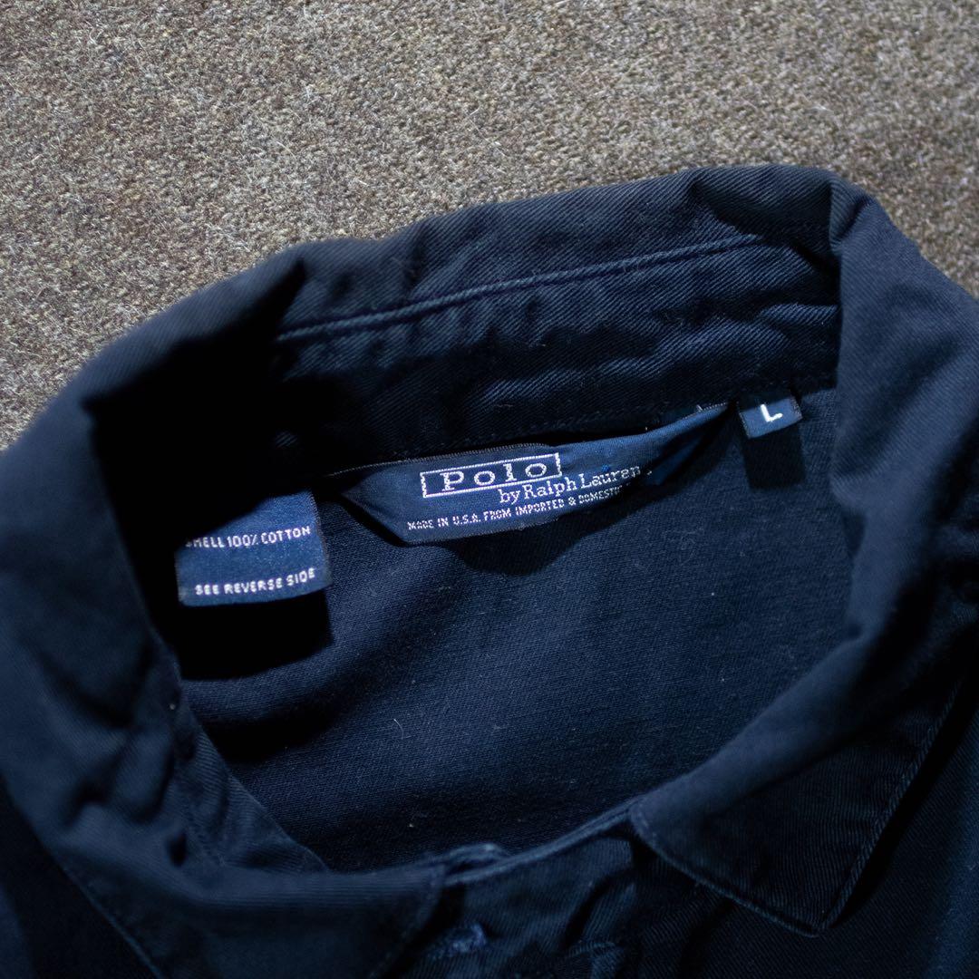 80s USA製　三角タグ　ラルフローレン　スイングトップ　ハリントンジャケット