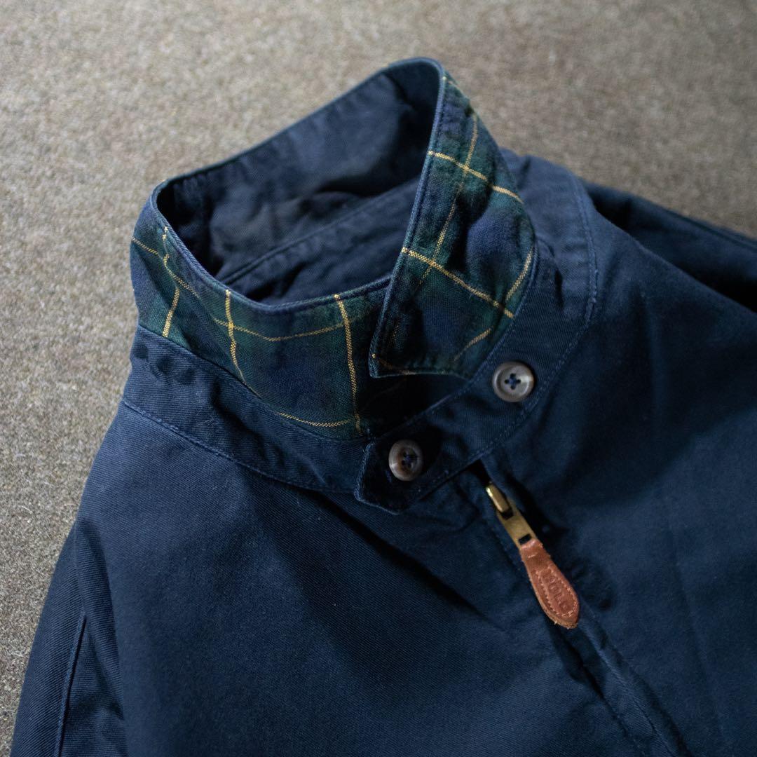 80s USA製　三角タグ　ラルフローレン　スイングトップ　ハリントンジャケット