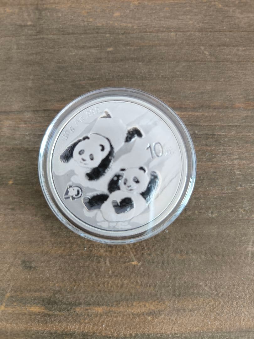 パンダ銀貨　1オンス　2022年
