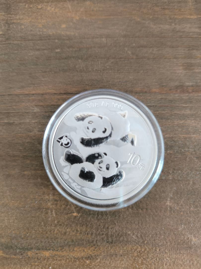 パンダ銀貨　1オンス　2022年