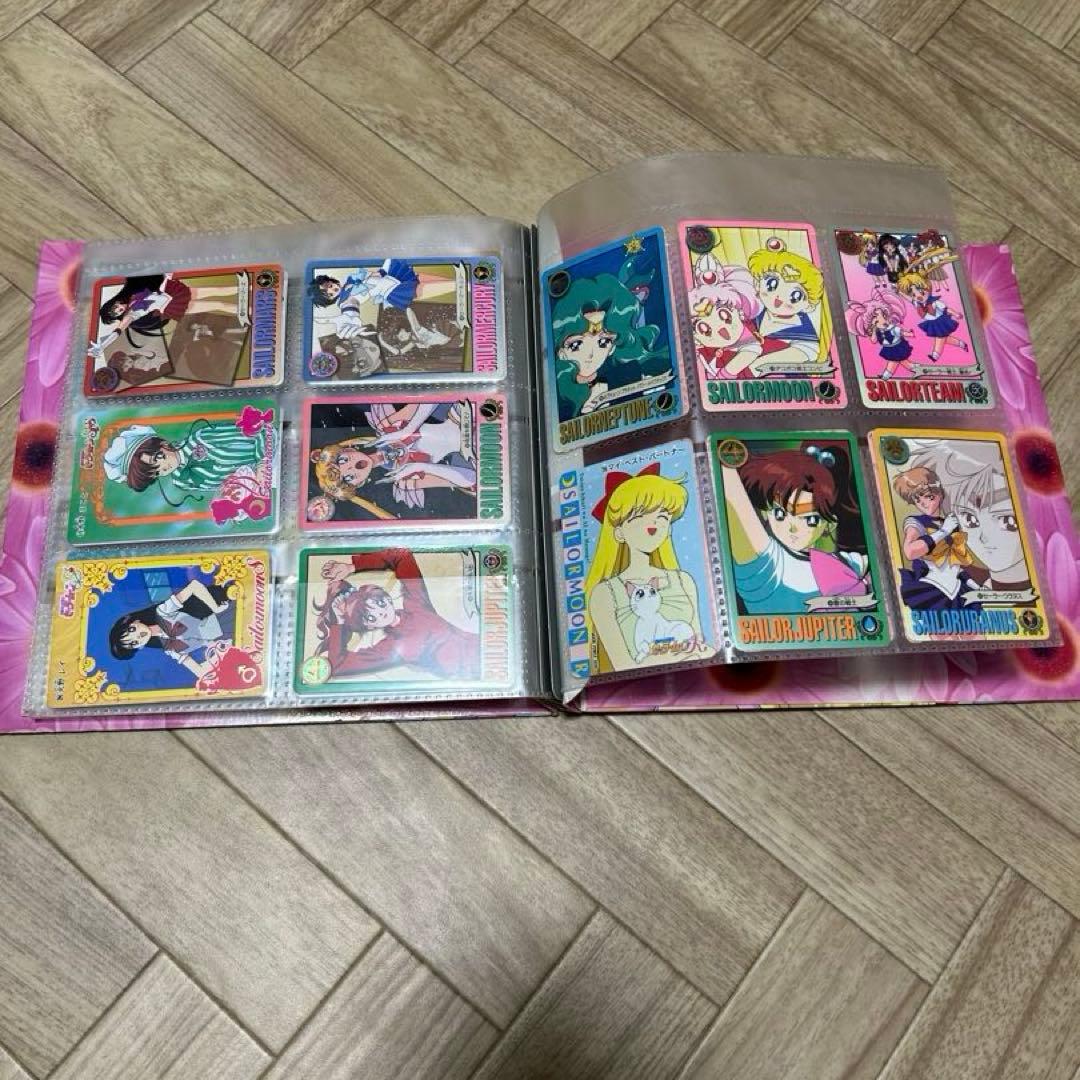 本日最終値下げ！セーラームーン カードダス　ファイル3個　約100枚セット