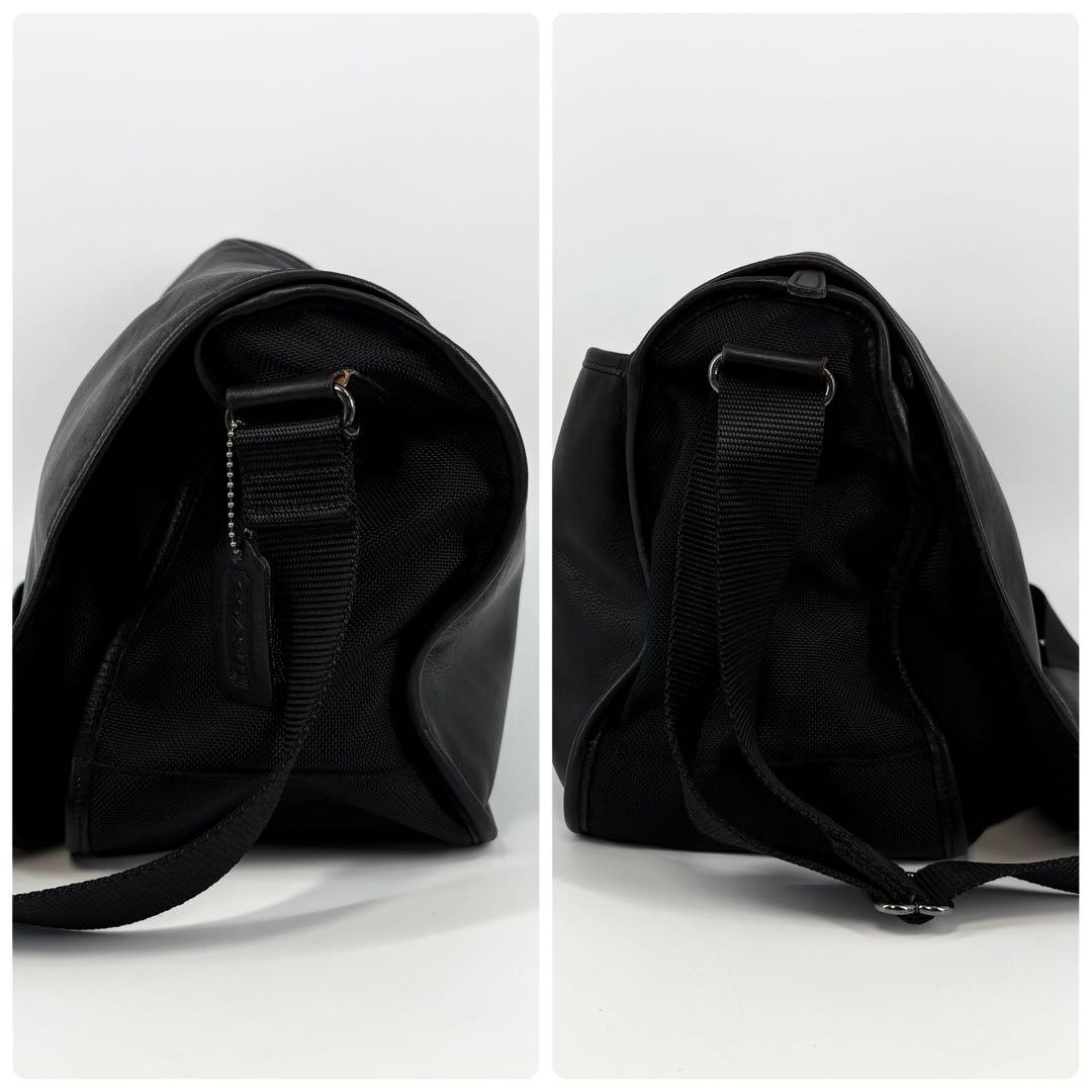 ●オリンピック限定品　美品　OLD COACH メッセンジャーバッグ　A4収納可