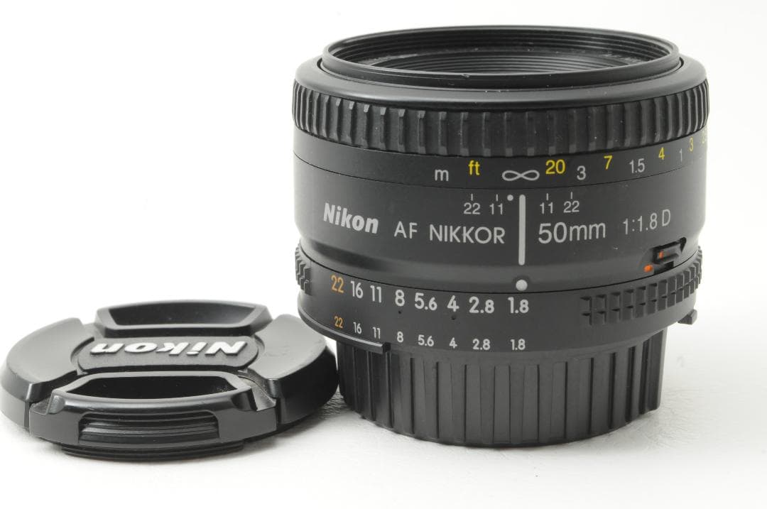 ★美品★Nikon ニコン AF NIKKOR 50mm F1.8 D 単焦点