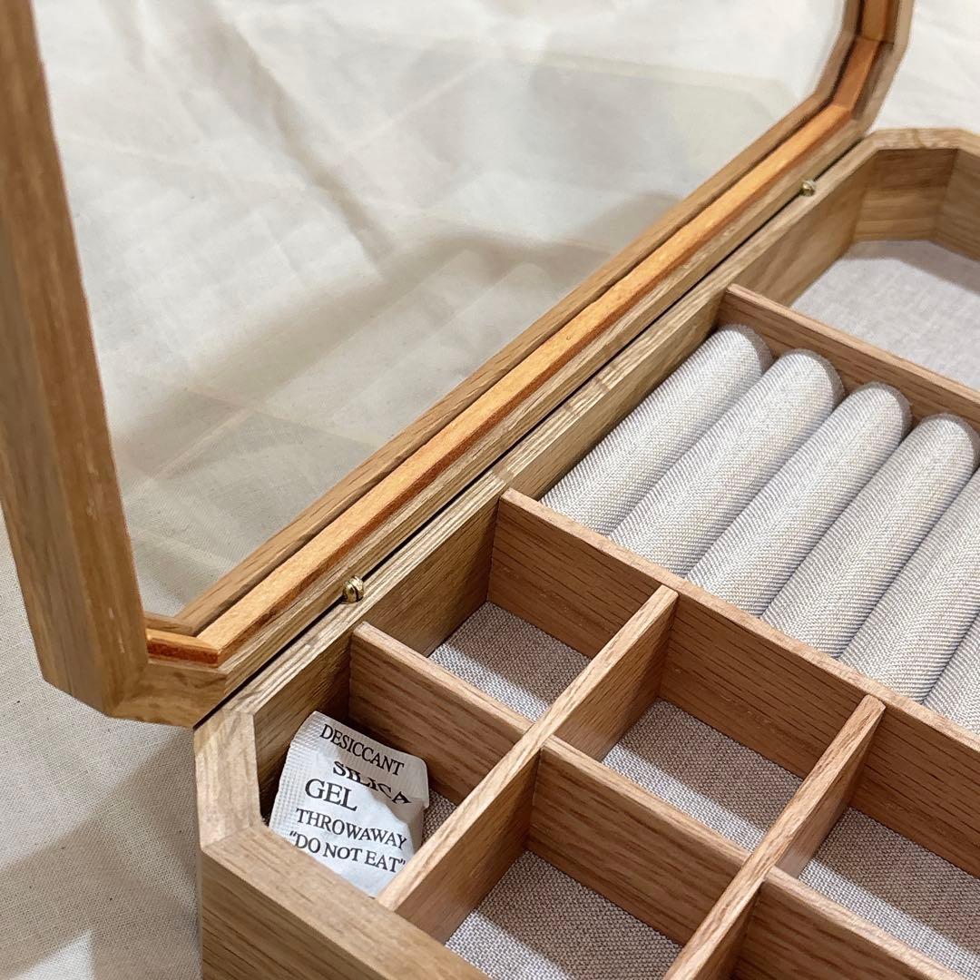 未使用 ✏︎ ZARA  ウッドジュエリーボックス アクセサリーケース