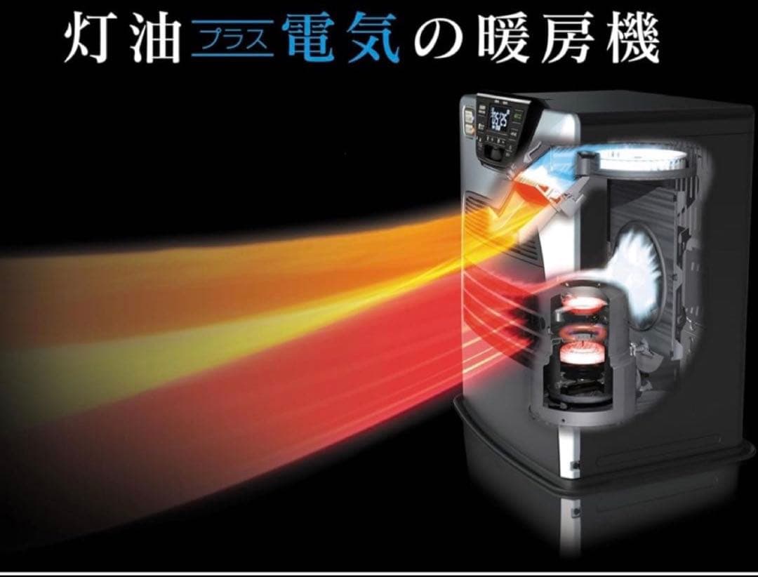 トヨトミ ハイブリッド 石油ファンヒーター 2019年製 LC-SHB40I