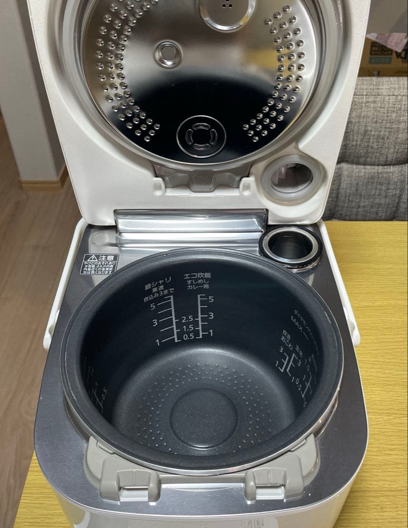 【マロン】Panasonicスチーム IHジャー炊飯器　5.5合