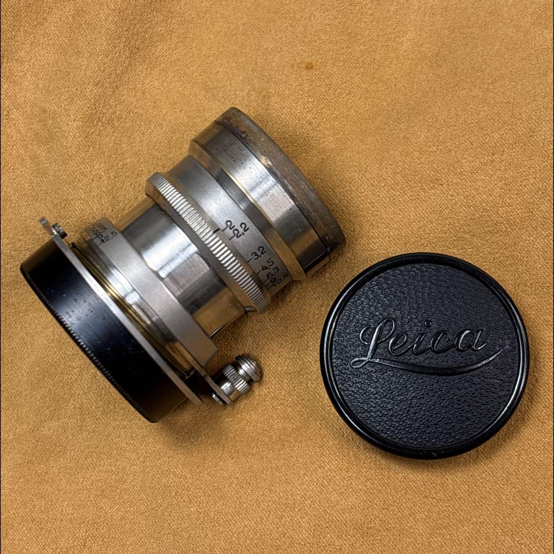Leica Summar 5cm F2 ひょっとこ ズマール ニッケル L39