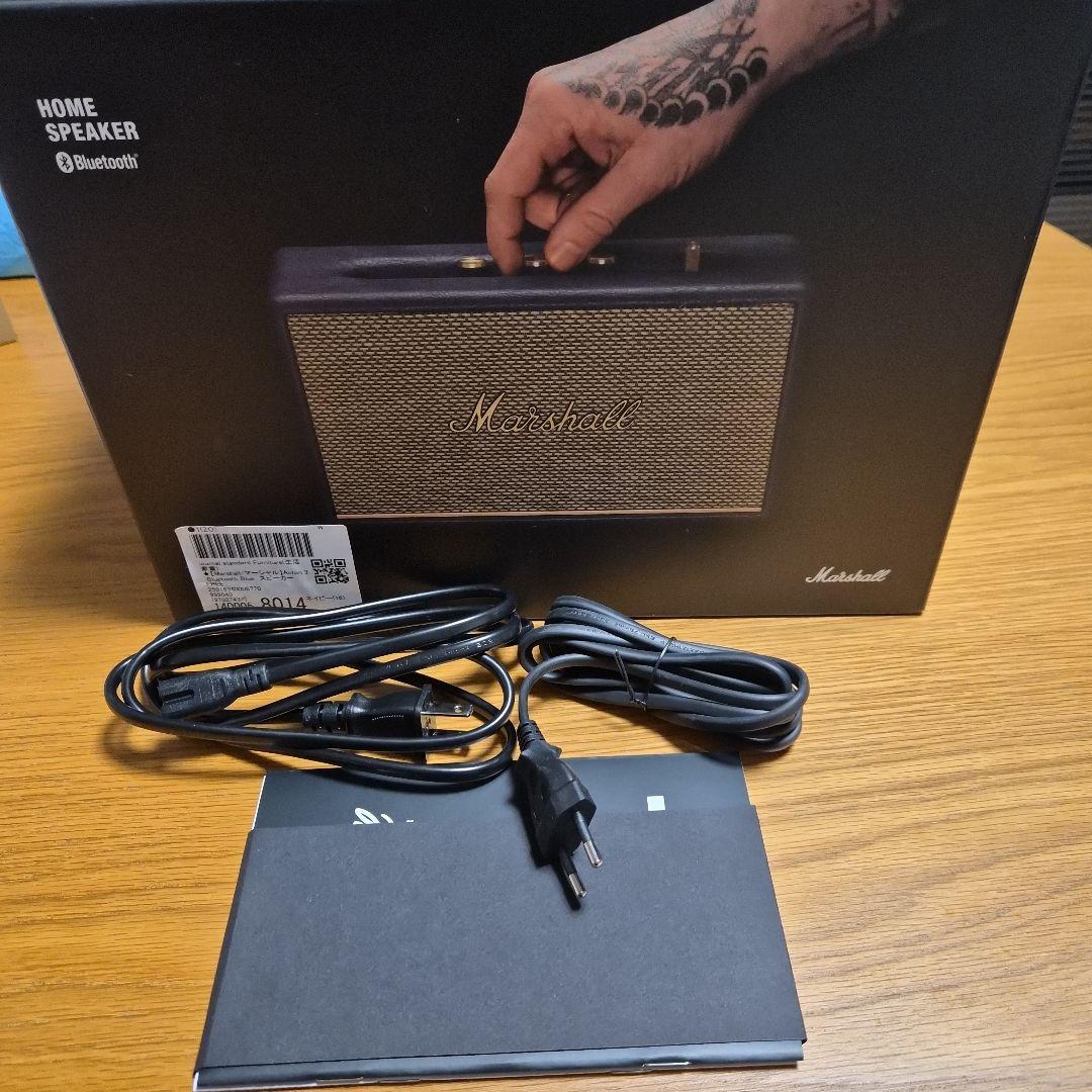 Marshall Acton III ワイヤレススピーカー ネイビー