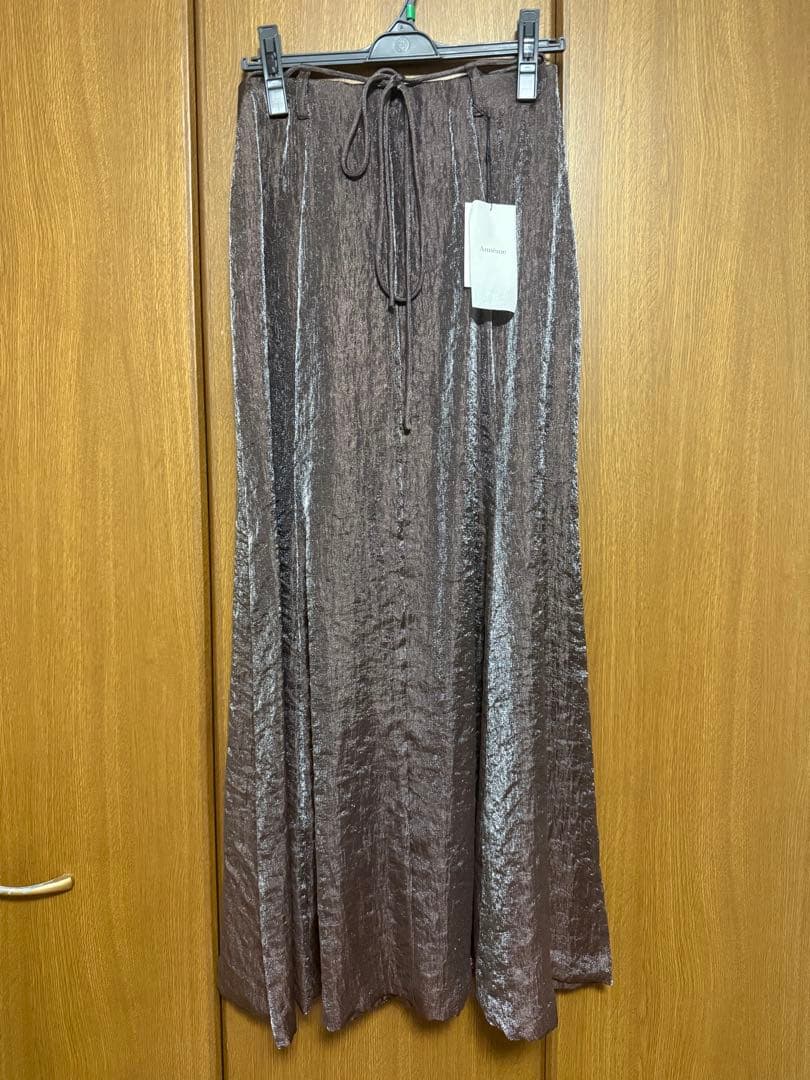【新品未使用】Aimeine セパレートリボンマーメイドサテンスカート M