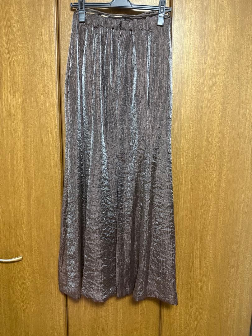 【新品未使用】Aimeine セパレートリボンマーメイドサテンスカート M