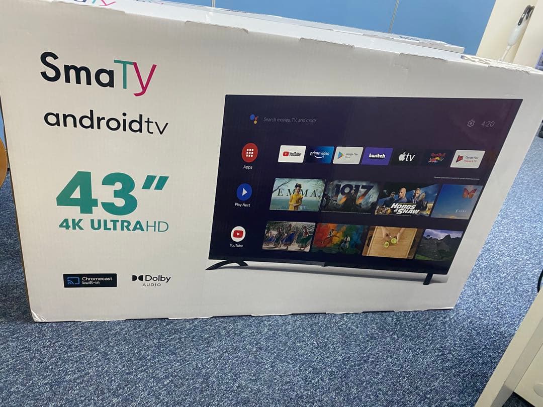 SmaTy 43インチ 4K ULTRA HD Android TV