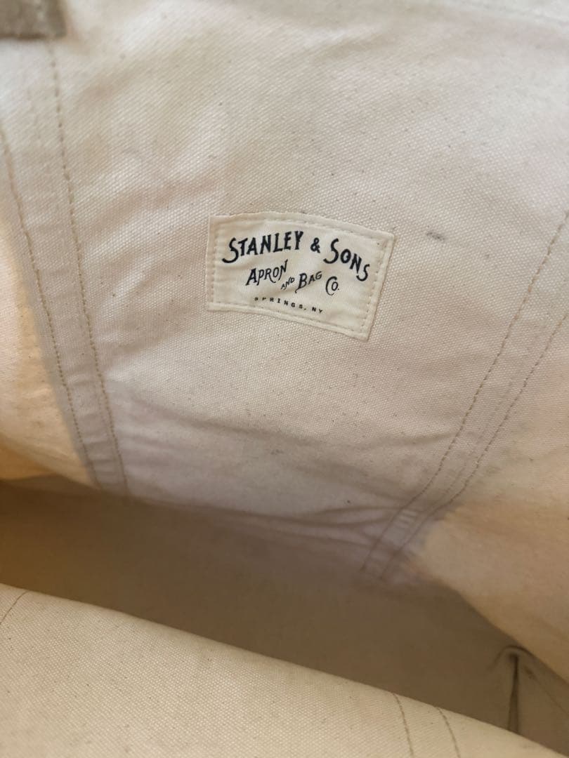 レアStanley & Sons スエードストラップ トートバッグ Bshop