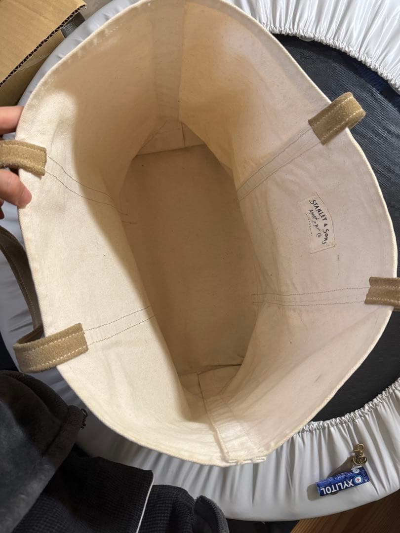 レアStanley & Sons スエードストラップ トートバッグ Bshop