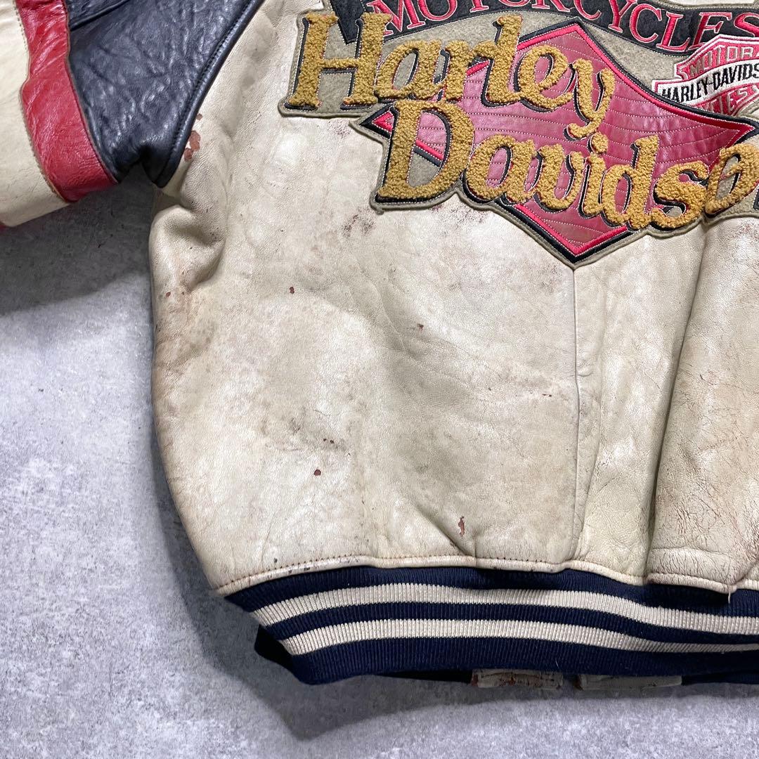 【激渋90s Harley-Davidson leather jacket】