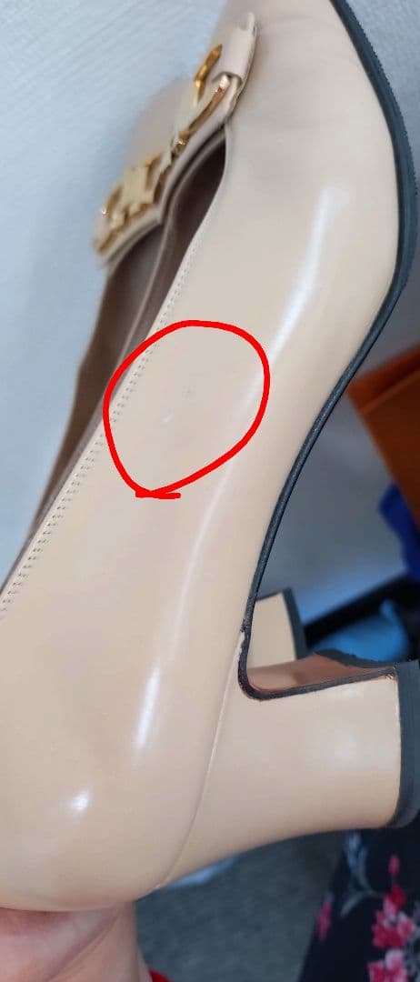 フェラガモ　高さ5cm　美品　7D　24センチ