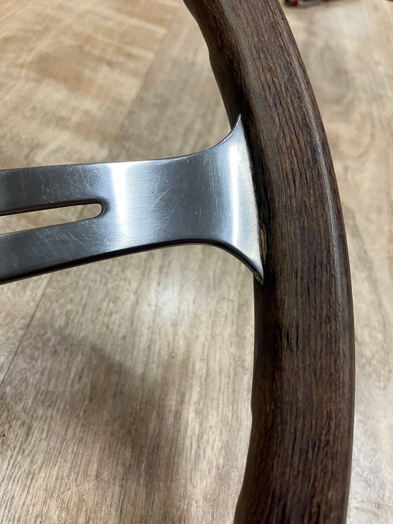 初代シルビアCSP311 純正ステアリング当時物　ウッドに割れもない上物です昭和