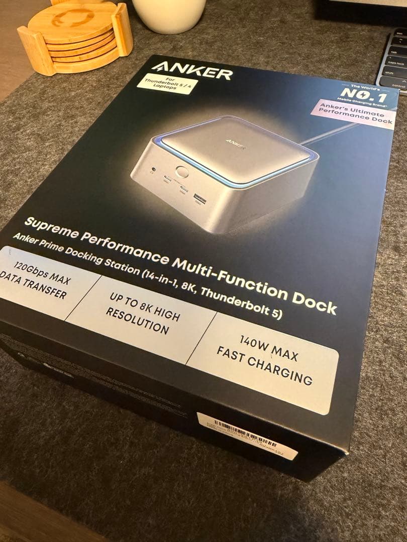 Anker Prime ドッキングステーション Thunderbolt 5 対応