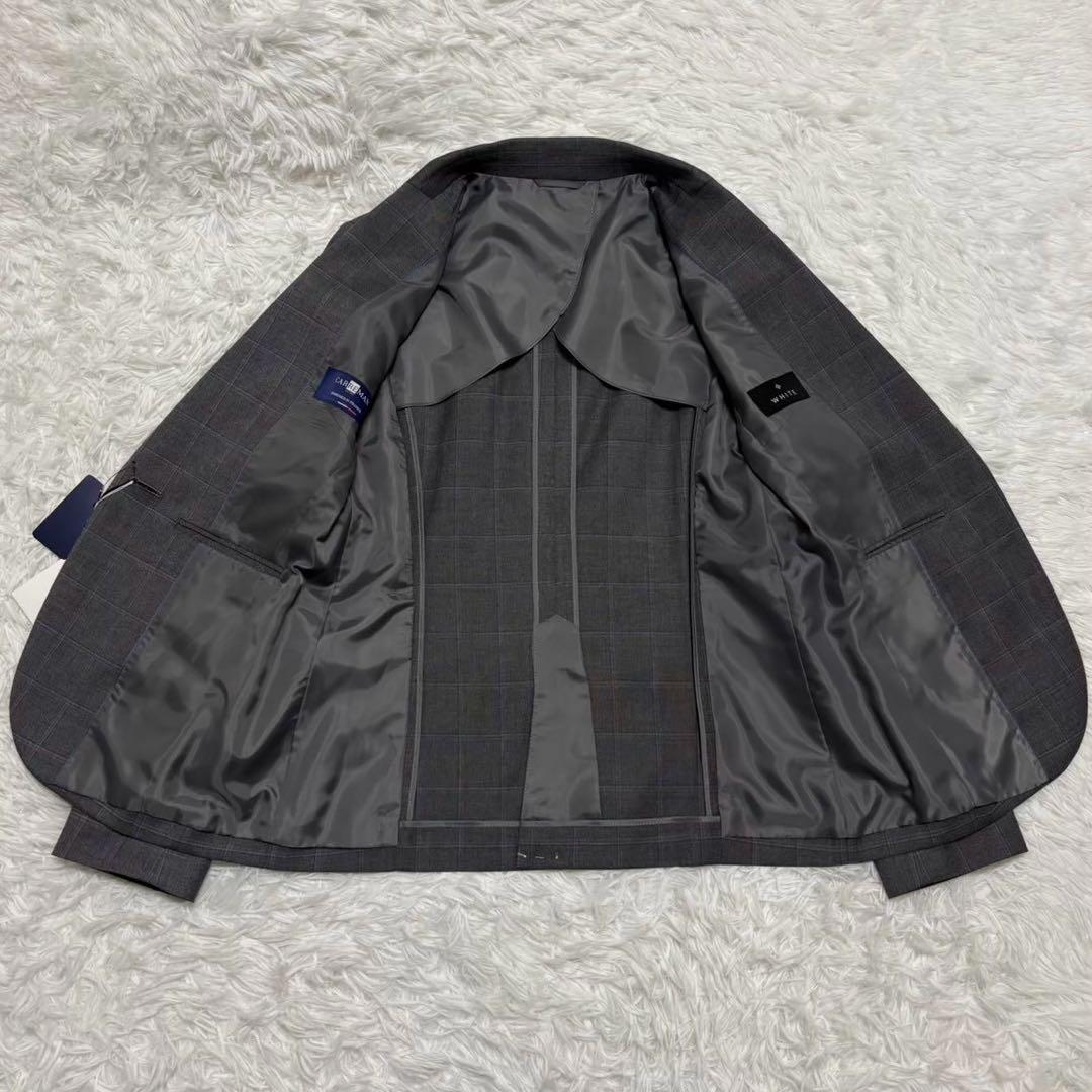 ◎新品タグ付き WHITE 高機能carreman チェック 自宅で洗える L1