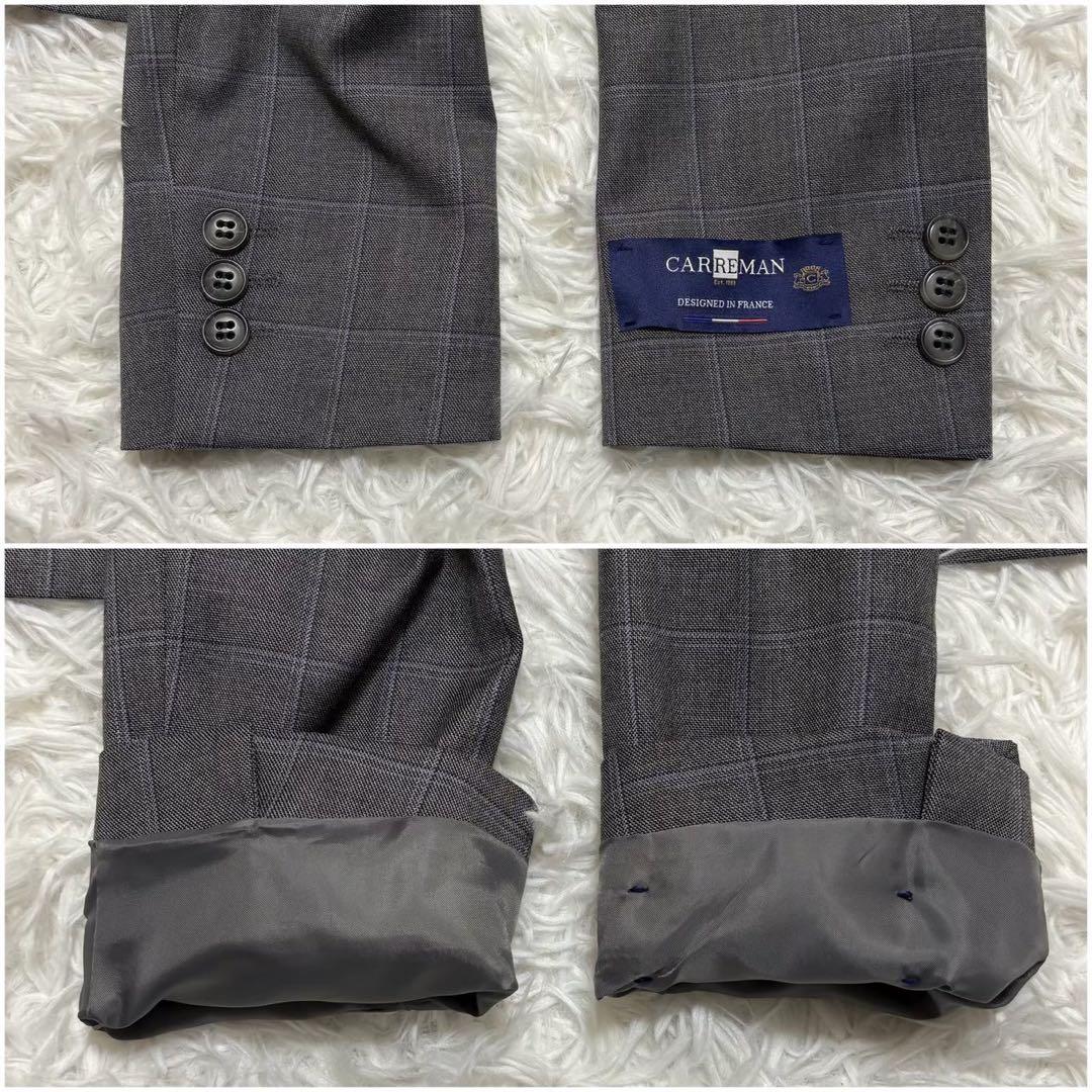 ◎新品タグ付き WHITE 高機能carreman チェック 自宅で洗える L1