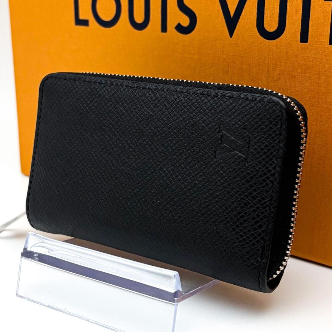 【極美品】ルイヴィトン タイガ ジッピーパース ケース ブラック