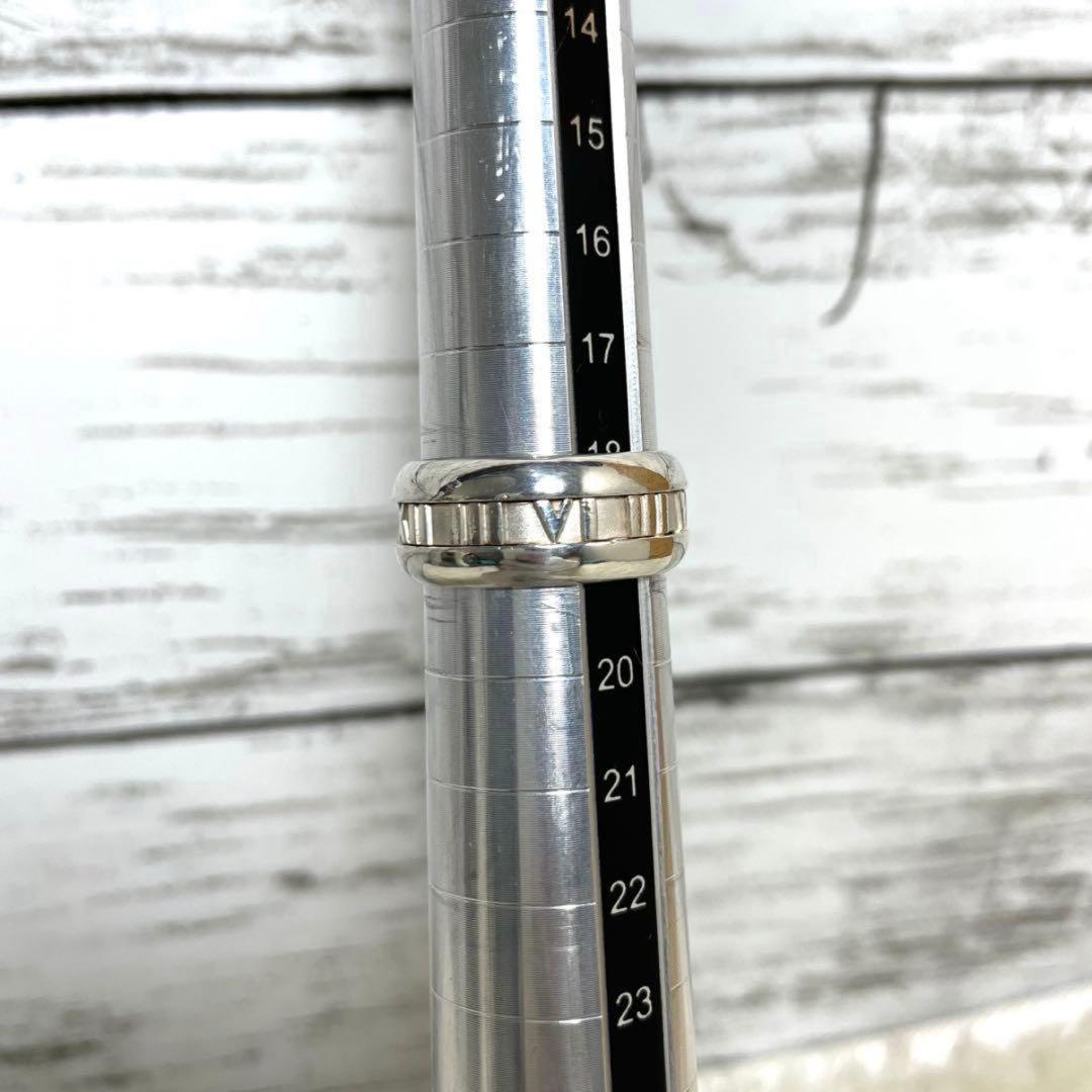 TIFFANY&Co.　アトラスカーブドリング　19号　メンズ/レディース