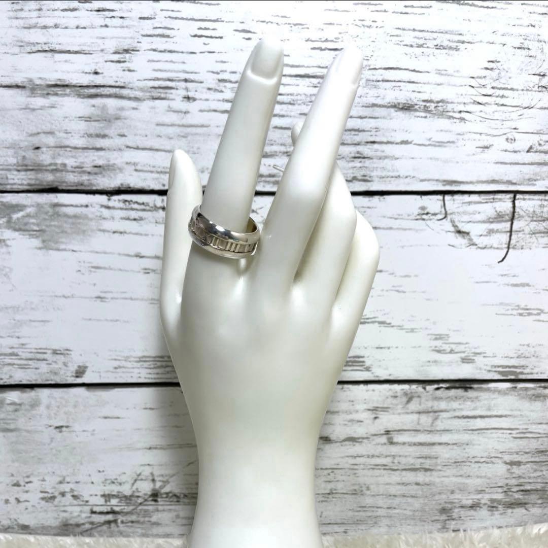 TIFFANY&Co.　アトラスカーブドリング　19号　メンズ/レディース