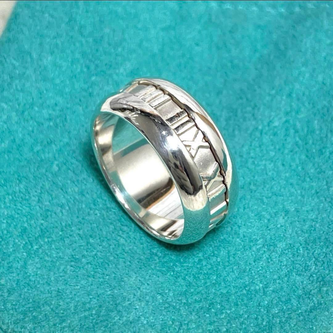 TIFFANY&Co.　アトラスカーブドリング　19号　メンズ/レディース