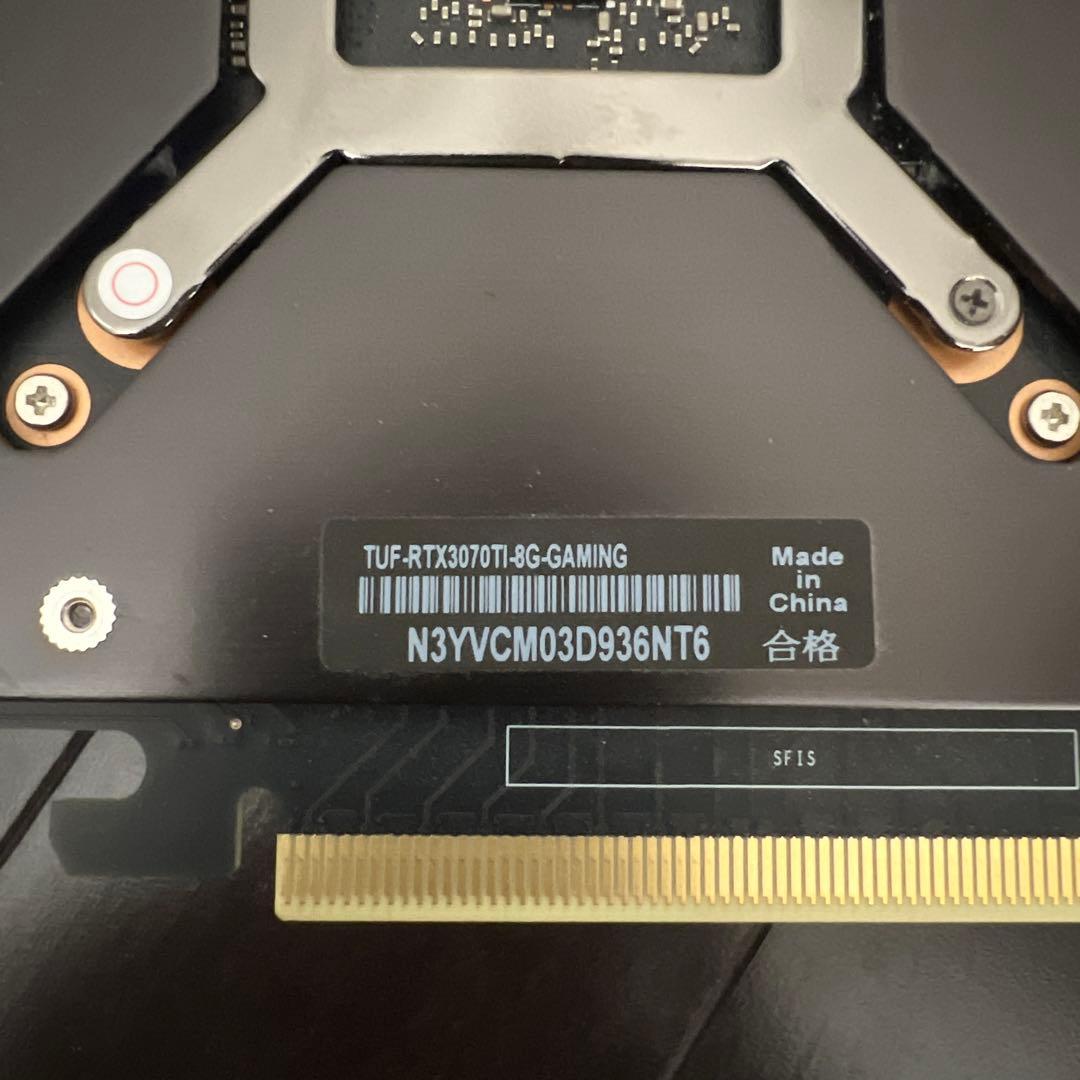 グラフィックボード・グラボ・ビデオカード ASUS TUF Gaming GeForce RTX 3070ti