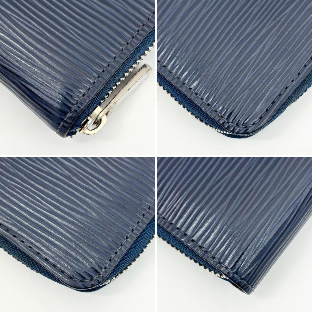 ✨極美品✨ルイヴィトン　エピ　アンディゴブルー　ジッピーパース