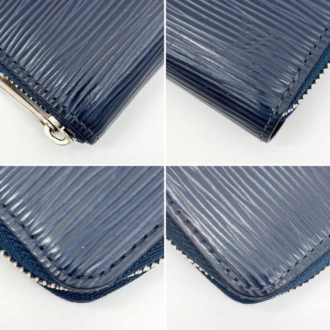 ✨極美品✨ルイヴィトン　エピ　アンディゴブルー　ジッピーパース