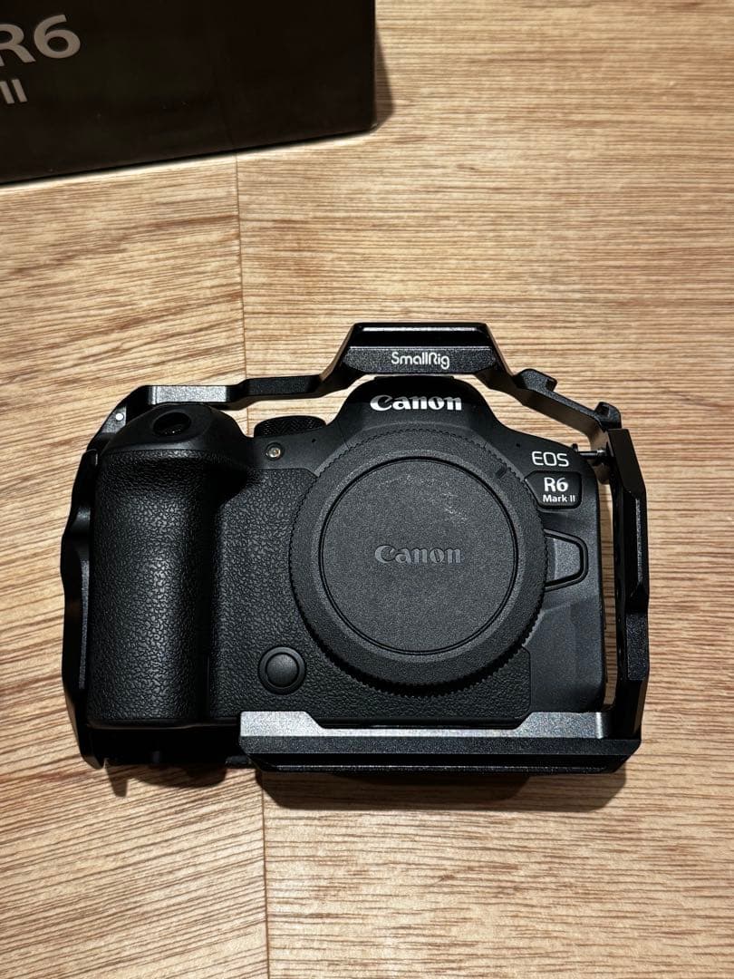 【美品】Canon EOS R6 Mark II 本体/ ケージ付き