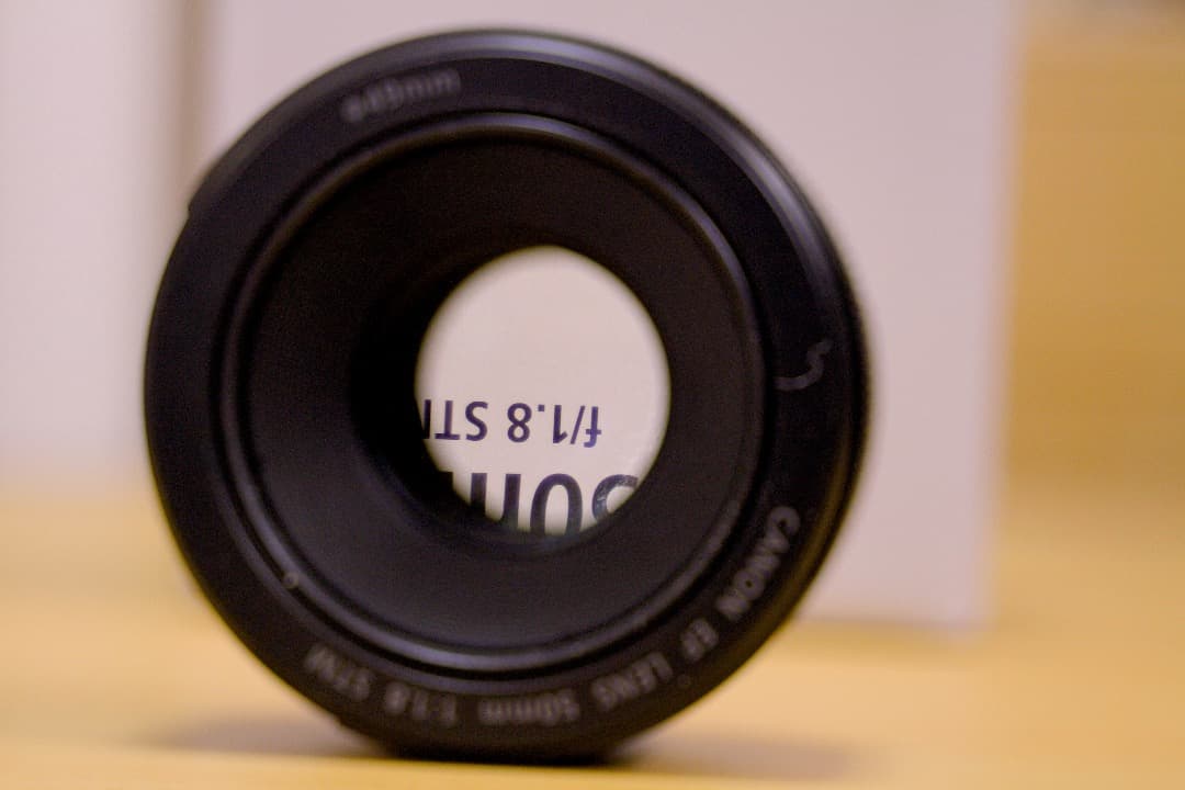 新品 Canon EF 50mm f/1.8 STM レンズ フード付