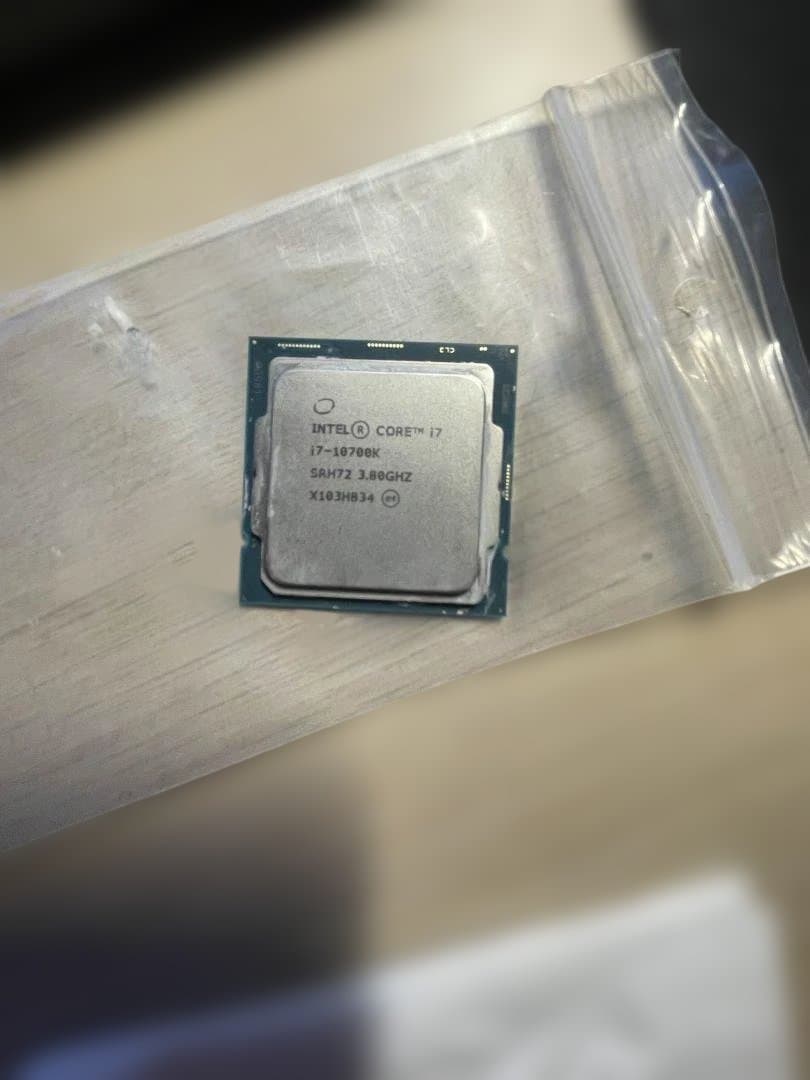 【動作確認済】Intel Core i7 10700K
