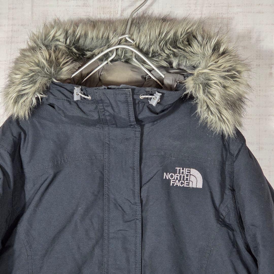 極暖✨️ノースフェイス ファーダウンジャケット 550フィル 黒 M