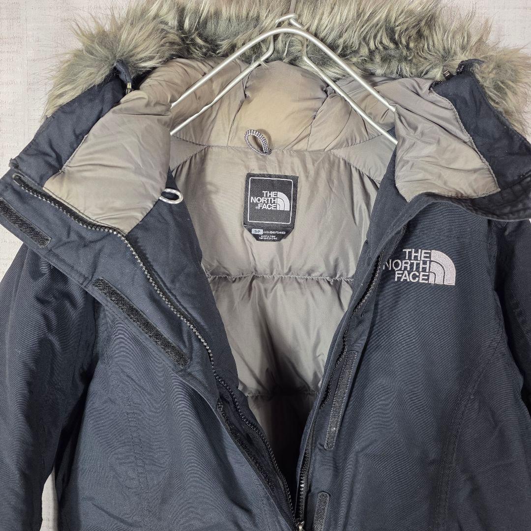 極暖✨️ノースフェイス ファーダウンジャケット 550フィル 黒 M