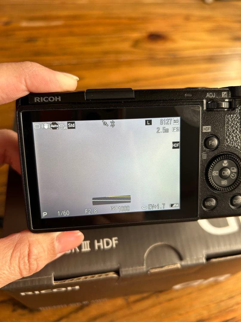 2025年8月購入　RICOH GR III HDFモデル